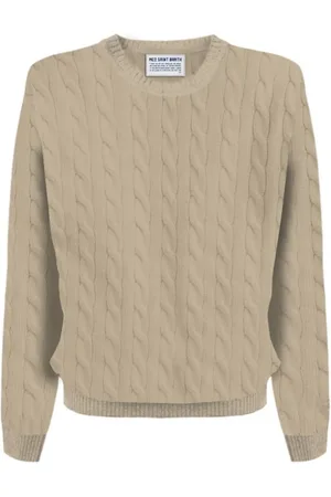 MC2 SAINT BARTH Round-neck Knitwear, male, , Size: XL Sweaters for Men