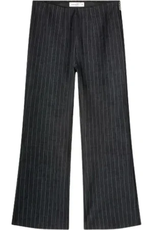 Summum Woman Wide Trousers, female, , Size: XS Striped Tennis Style 7/8 Pants