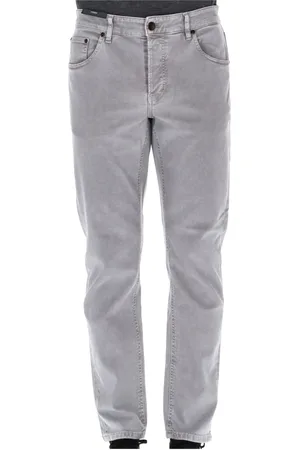 PT Torino Slim-fit Jeans, male, , Size: W32 Light Grey Denim Tapered Fit Clothing