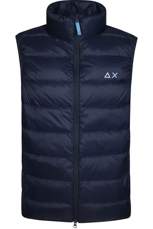 sun68 Vests, male, , Size: M Quilted Winter Jacket
