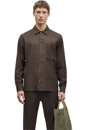 Samsøe Samsøe Casual Shirts, male, , Size: S Scandinavian Overshirt