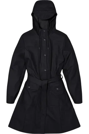 Rains Parkas, female, , Size: S Curve W Trenchcoat in