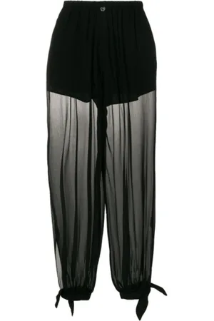 Twin-Set Sweatpants, female, , Size: S Translucent Pants