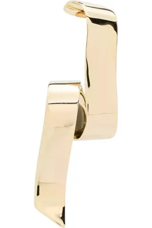 Paco rabanne Earrings, female, , Size: ONE SIZE Golden Ribbon Twisted Earrings