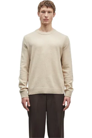 Samsøe Samsøe Round-neck Knitwear, male, , Size: L Knit Sweater