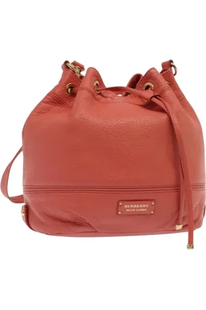 Burberry Pre-owned Backpacks, female, , Size: ONE SIZE Pre-owned Leather backpacks