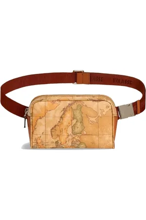 ALVIERO MARTINI 1A CLASSE Belt Bags, unisex, , Size: ONE SIZE Mini Marsupio Unisex with Geo Classic Print