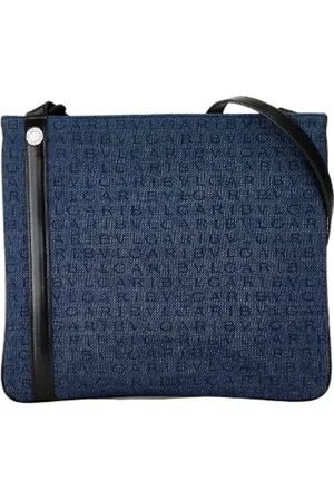 Bvlgari Pre-owned Cross Body Bags, female, , Size: ONE SIZE Pre-owned Canvas shoulder-bags