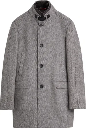 Cinque Parkas, male, , Size: M Modern Coat with Removable Vest Insert