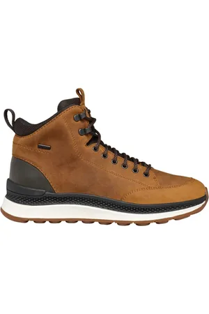 Geox Lace-up Boots, male, , Size: 8 US Casual Camel Men