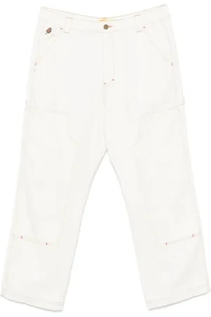 ICECREAM Straight Trousers, male, , Size: W36 Cotton Canvas Trousers