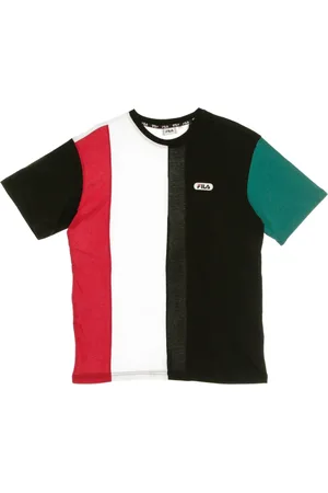 Fila T-Shirts, male, , Size: L Blocked Tee Men