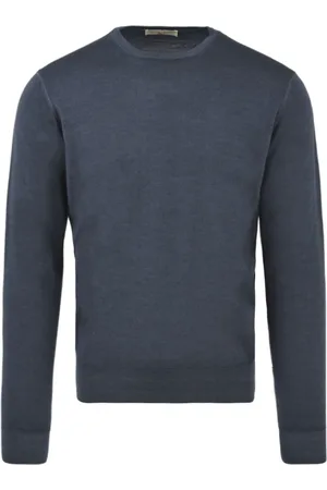 FILIPPO DE LAURENTIIS Round-neck Knitwear, male, , Size: 2XL Grey Sweaters Model Gc1Ml Rm16Rv
