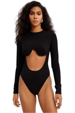 Jean Paul Gaultier Body, female, , Size: M Cutout Bodysuit