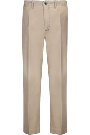 Incotex Chinos, male, , Size: W35 Chino Pants Loose Fit