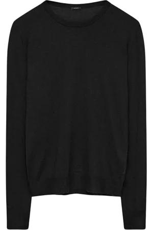 Joseph Round-neck Knitwear, male, , Size: XS Cashair Round Neck Jumper