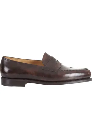 JOHN LOBB Loafers, male, , Size: 9 US Dark Museum Artistic Shoes