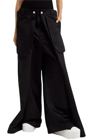 Jean Paul Gaultier Wide Trousers, female, , Size: M Wide Leg Pants Women