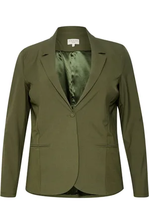 Kaffe Blazers, female, , Size: 4XL Classic Blazer Jacket Grape Leaf