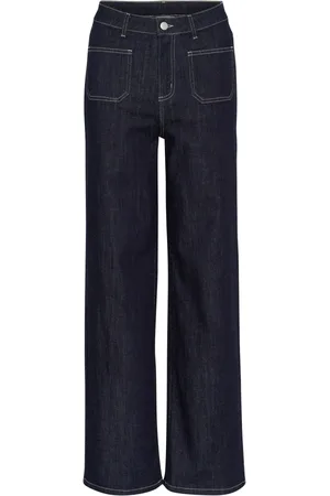 Kaffe Flared Jeans, female, , Size: 2XS Flared Jeans with High Waist and Pockets