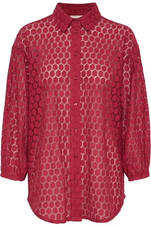Kaffe Shirts, female, , Size: 3XL Lace Shirt Blouse Rumba