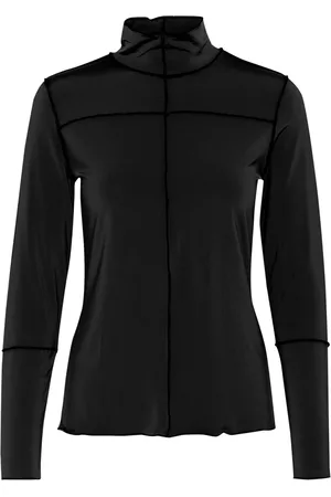 Karen by Simonsen Long Sleeve Tops, female, , Size: 2XL Meteorite Kiri Top Blouse