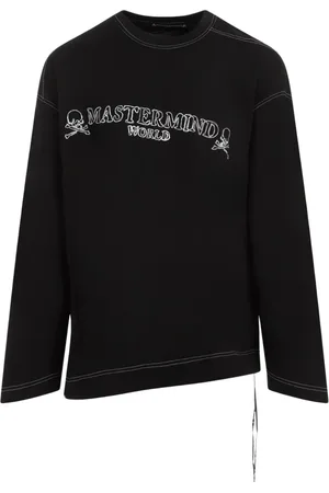 MASTERMIND Long Sleeve Tops, male, , Size: L Cotton T-Shirt with Unique Design