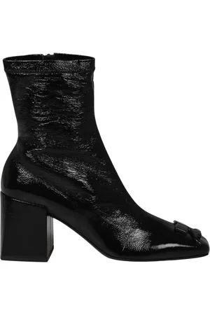 Courrèges Heeled Boots, female, , Size: 7 US Heritage Vinyl Ankle Boots