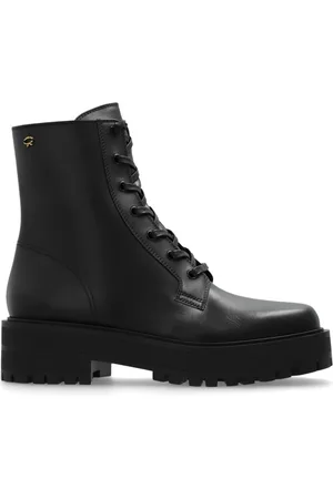 Gianvito Rossi Lace-up Boots, female, , Size: 8 US Leather ankle boots Turner