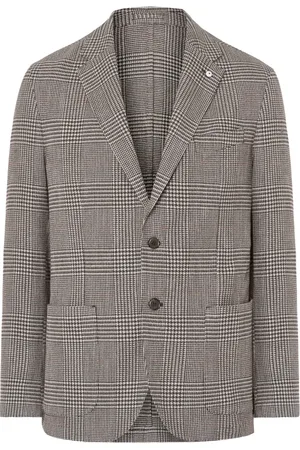 L.B.M. 1911 Blazers, male, , Size: M Checkered Jacket