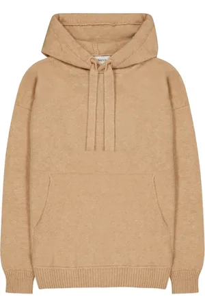 LANEUS Hoodies, female, , Size: 2XS Cashmere Silk Hoodie Boxy Fit
