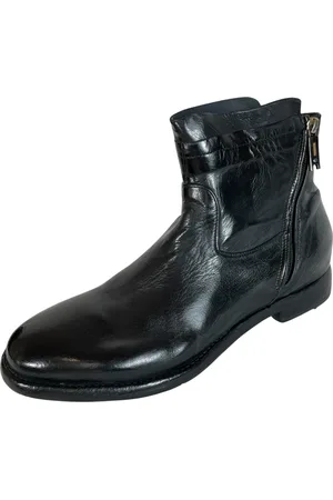 Lemargo Ankle Boots, male, , Size: 12 US Ranch Heze Leather Ankle Boot