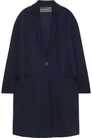 Elena Miro Single-Breasted Coats, female, , Size: S Double Wool Coat