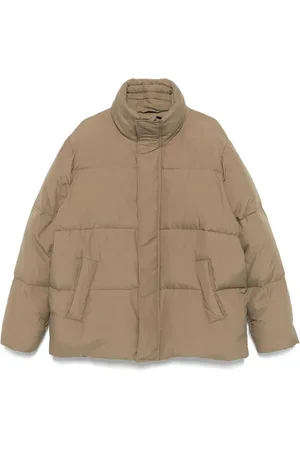 Etudes Down Jackets, male, , Size: M Tan Down Jacket Minimalist Design