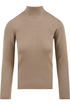 DRUMOHR Turtlenecks, female, , Size: S Sand Sweaters