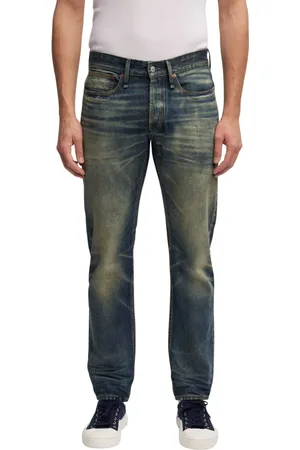 Denham Slim-fit Jeans, male, , Size: W33 L32 Classic Straight Fit Jeans
