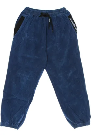 MAUNA KEA Sweatpants, male, , Size: S Velvet Jogger Pant with Elastic Waistband