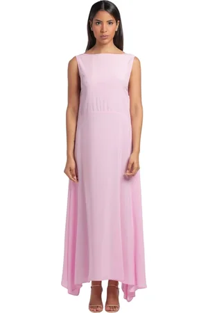 Mauro Grifoni Maxi Dresses, female, , Size: 2XS Backless Long Dress with Side Slit