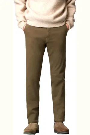 Meyer Slim-fit Trousers, male, , Size: L Modern Fit Micro Fantasy Chino
