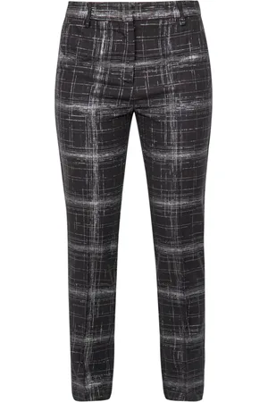 Mauro Grifoni Slim-fit Trousers, female, , Size: XS Straight Gabardine and Lurex Pants