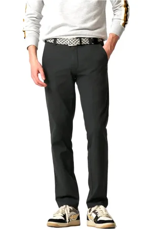 Meyer Slim-fit Trousers, male, , Size: XL Modern Fit Active Thermolite Pants Grey