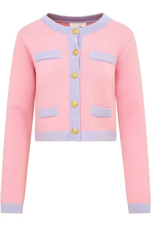 LOVESHACKFANCY Cardigans, female, , Size: S Chic Elif Cardigan in Peony