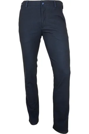 Meyer Slim-fit Trousers, male, , Size: XL Active Jersey Look Pants