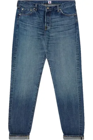 Edwin Straight Jeans, male, , Size: W34 Regular Tapered Jeans Dark Wash