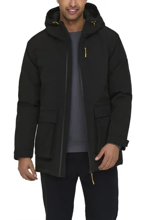 Only & Sons Winter Jackets, male, , Size: L Parka Athletic Coat