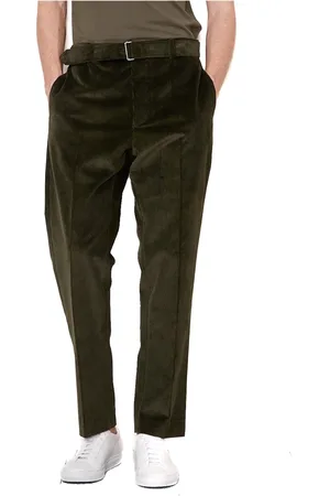 OFFICINE GENERALE Slim-fit Trousers, male, , Size: S Trousers Smooth Front Fit