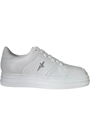 Paciotti Sneakers, male, , Size: 7 US Leather Sneaker with Square Toe