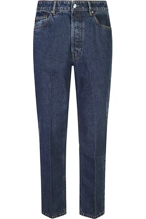 Nine In The Morning Slim-fit Jeans, male, , Size: W33 Cotton Denim Jeans Straight Cut