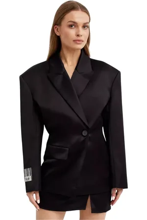 Nué Notes Blazers, female, , Size: S Blazer with Logo Detail