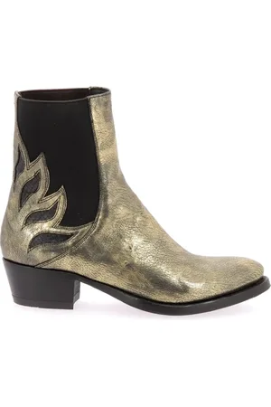 Pantanetti Cowboy Boots, female, , Size: 6 US Golden Boots